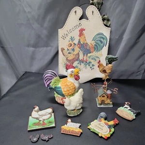 Lot Of Rooster Collectibles - Picture 1 of 12