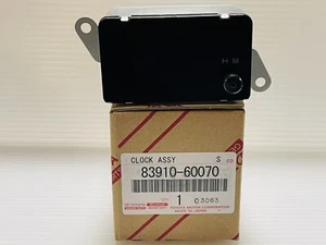 Toyota Genuine OEM Clock Assembly Land Cruiser Prado 70 Series ☆ 83910-60070 ☆ - Picture 1 of 9