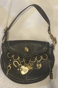 NUEVO SIN ETIQUETAS Y2K Juicy Couture Mini Rosa Cuero Encantado Bolso de Mano - Imagen 1 de 3