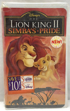 The Lion King 2 Simba's Pride VHS 1998 Sealed