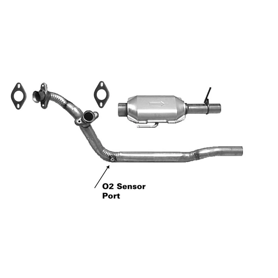 Convertidor catalítico para Ford F-350 1990-1993 4,9 L L6 GAS OHV Foto 1 de 2