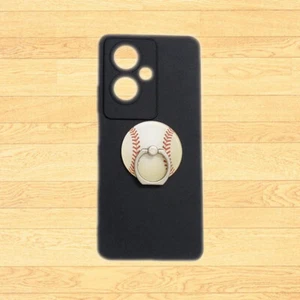 For OPPO A79 A98 A96 A91 A58 A38 A17 Reno 2Z 3D Baseball Holder Soft TPU Cover - Picture 1 of 4