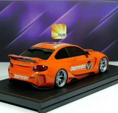 BMW M2  M235i DARWINPRO MTC Black Sails WIDEBODY 2015 Jägermeister 1:18 GLM - Bild 1 von 4