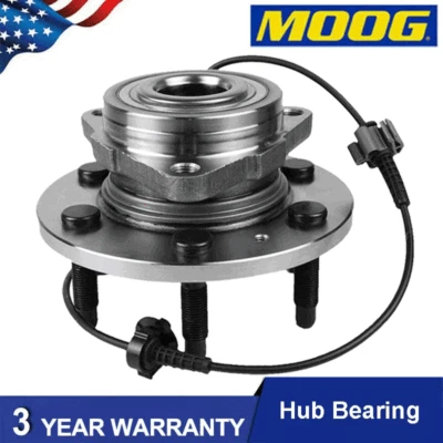 AWD MOOG For Chevrolet SILVERADO 1500 HD GMC Sierra Front Wheel Hub Bearing - Image 1 of 4