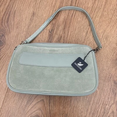 Swarovski Bolso de Noche con Bolso de Hombro Verde Claro Foto 1 de 4