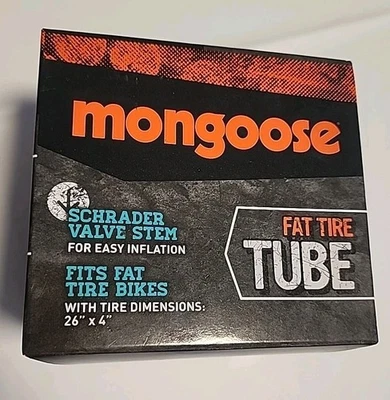 Mongoose MG78253-6 26 x 4 inch Fat Tire Tube - Image 1 of 4