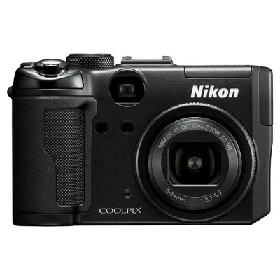 Nikon COOLPIX P6000 CCD Digital Camera Black 13.5MP 4x optical zoom, 2.8" LCD - Image 1 of 4