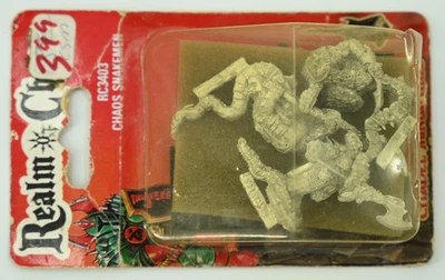 GW WHFB Realm Of Chaos Chaos Snakemen RC3403 NIB OOP Rare 3 Metal Oldhammer Mini - Image 1 of 2