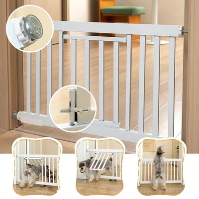 Puerta de acordeón plegable para mascotas perros seguridad valla aislamiento puertas expandibles Foto 1 de 4