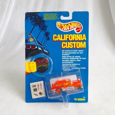 Hot Wheels California Custom ’55 Nomad 1990 Mattel Malaysia Vintage Die-Cast Car - Bild 1 von 4