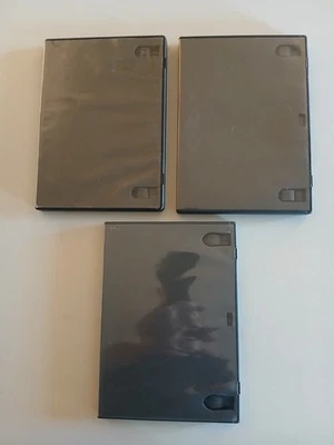 LOTE DE 3 FUNDAS DVD DE REPUESTO CON PESTILLOS DVD individual Foto 1 de 4