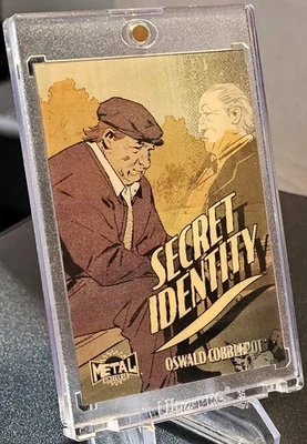 2025 SkyBox Metal Universe Batman The Penguin SSP Secret Identity (I:2 CASE AVG) - Image 1 of 3