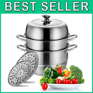 Gesunder Edelstahl Dampfgarer Topf - Bild 1 von 11