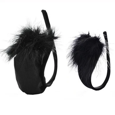 Stilvolles durchsichtiges transparentes Netz C String Höschen Tanga Slip Unterwäsche für Herren - Bild 1 von 4