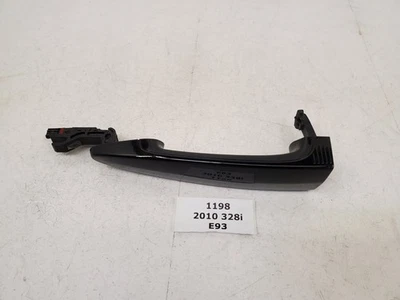 ✅ 07-13 OEM BMW E93 328 335 M3 COMFORT ACCESS Manija de puerta lateral del conductor Negro 668 Foto 1 de 4