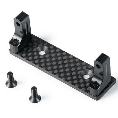 Alloy Servo Mount Carbon Plate For Axial AXI03004 Capra 1.9 1/10 RC Car - Image 1 of 4