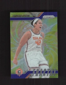 2024 Panini Prizm WNBA #9 Brionna Jones Fractal Prizms Blue #/49 - Picture 1 of 2