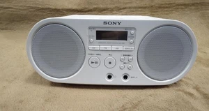 Sony ZS-S40 CD-Radio FM/AM Personal Audio System Sleep Timer weiß 100V gebraucht - Bild 1 von 10