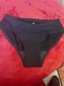 Black Period Super Leak Bikini Bottoms-XS Teens& Women - Picture 1 of 2
