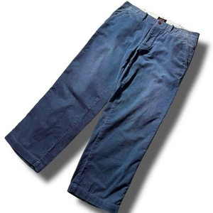 Chimala Pantalones Hombre Pana Pantalón Denim Azul Pantalón Recto Talla 28 Usado JP - Imagen 1 de 12