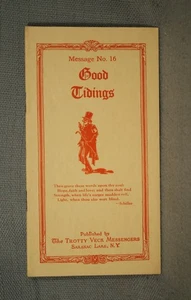 The Trotty Veck Messengers Saranac Lake  inspirational booklet  no. 16  1927 - Picture 1 of 2