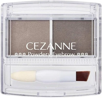 New CEZANNE Powder Eyebrow 2g P3 Charcoal Gray from Japan - Image 1 of 4