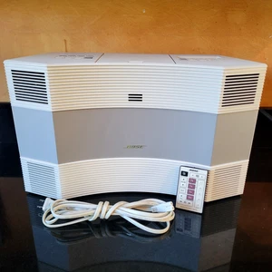Bose Acoustic Wave Music System II AM/FM/CD Player White - Tested Working   59AC - Picture 1 of 15