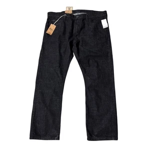 Pantalones de mezclilla Polo Ralph Lauren Varick ajustados rectos negros de rendimiento 38x30 - Imagen 1 de 10