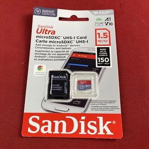 SanDisk 1.5TB Ultra microSDXC UHS-I Memory Card - SDSQUAC-1T50-GN6MA - Sealed! - Picture 1 of 4