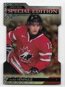 13/14 UPPER DECK TEAM CANADA SPECIAL EDITION GOLD DIE CUT Adam Henrique #SE60