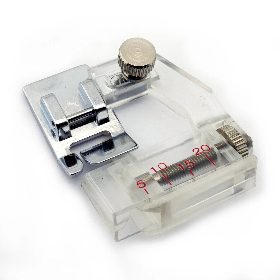 Adjustable Tape Bias Binding Foot #5011-19P Snap-On For Domestic Sewing Machine - Image 1 of 1