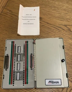 NU DATA Model 9200 BREAKOUT BOX Quad State Interface Tester With Manual - Used - Picture 1 of 5