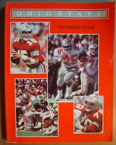 OHIO STATE BUCKEYES 1989 COLLEGE MEDIA GUIDE/COMPLETE WITH NO MARKINGS - Picture 1 of 1