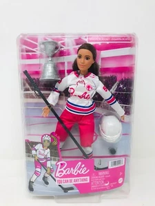 Barbie You Can Be Anything Hockey Player Doll New in Box 2021 - Picture 1 of 10
