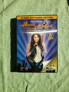 Hannah Montana Miley Cyrus: Both Worlds Concert (DVD, 2008, 2-Disc Extended) NEW - Picture 1 of 2