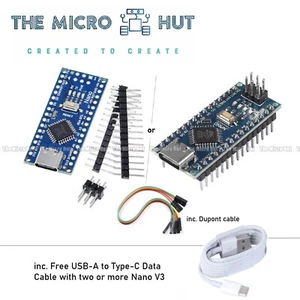 Nano V3 ATMEGA328P 5V 328 CH340G Typ-C - GETESTET Arduino kompatibel - Bild 1 von 10