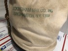 Vintage BUCKINGHAM MFG CANVAS BUCKET