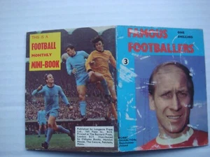 BOBBY CHARLTON , HOLLINS, HUSBAND ETC FLEETWAY MINIBOOK No 3,  1968/9  20 PHOTOS - Picture 1 of 4