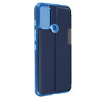 Cover Wiko Power U30 Translucent Flap Smart Folio Wiko dark blue