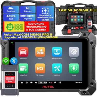 Autel MaxiSYS MK908 PRO 2 Elite OBD2 Programación ECU J2534 better MS908S Pro - Imagen 1 de 4