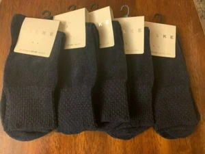 falke Teddy Fur  Women Socks  46377  Marine Navy 1 pair  - Picture 1 of 4