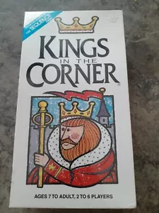 VINTAGE 1996 KINGS IN THE CORNER FAMILY CARD GAME 7 & UP JAX NEW SEALED - Picture 1 of 2