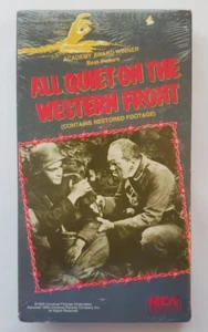All Quiet on the Western Front (VHS 1990) Louis Wolheim, Lew Ayres, New Sealed - Picture 1 of 3