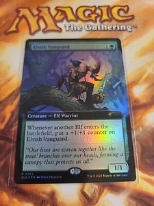 Elvish Vanguard 0762 Extended Art Foil MTG Secret Lair Drop Series English NM - Picture 1 of 1