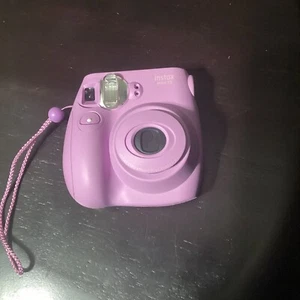 Fujifilm Instax Mini 7S Instant Camera - Purple Lavendar w/ Carry Case! - Picture 1 of 9