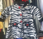 Bonnie Baby Zebra-Print Baby Coat (Used)