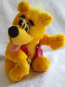 Nanco ~ Honey Bear W/ Bee Stuffed Animal ~ Red Vest ~10 in Tall - Picture 1 of 6