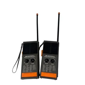 Vintage Archer Space Patrol Radios Walkie Talkies Gray & Orange AS IS - Picture 1 of 4