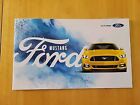 2016 Ford Mustang brochure expéditeur