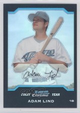 2004 Bowman Draft Chrome Refractor Adam Lind #BDP111